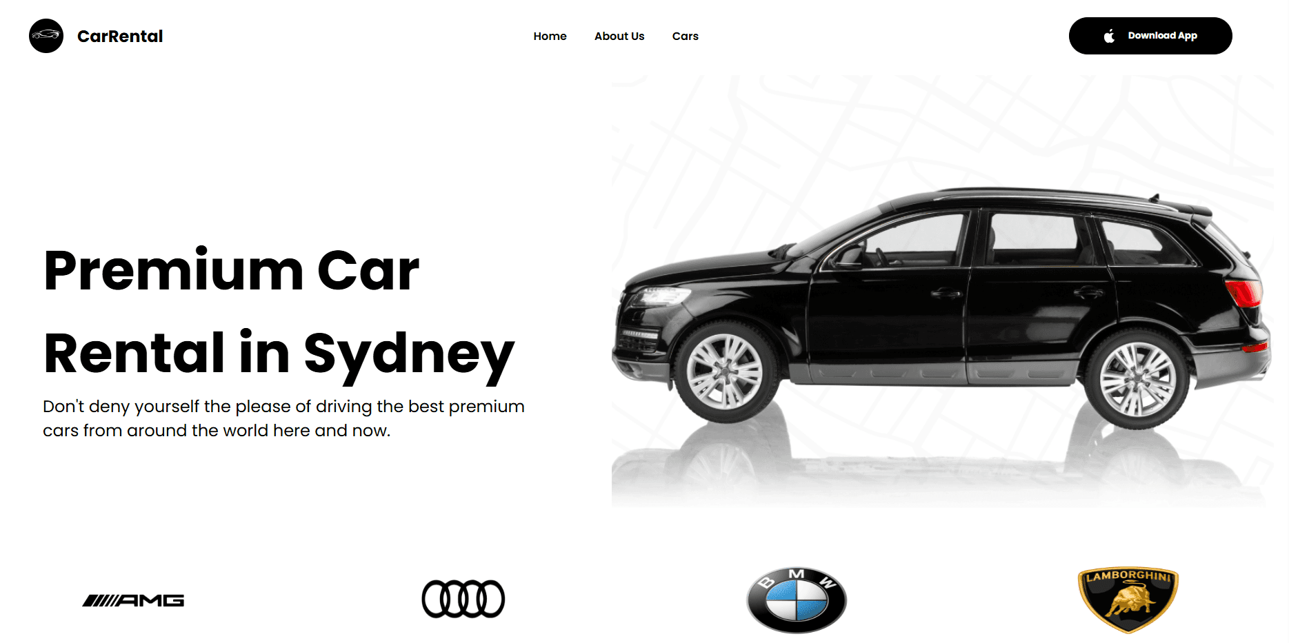 Car Rental Website project
