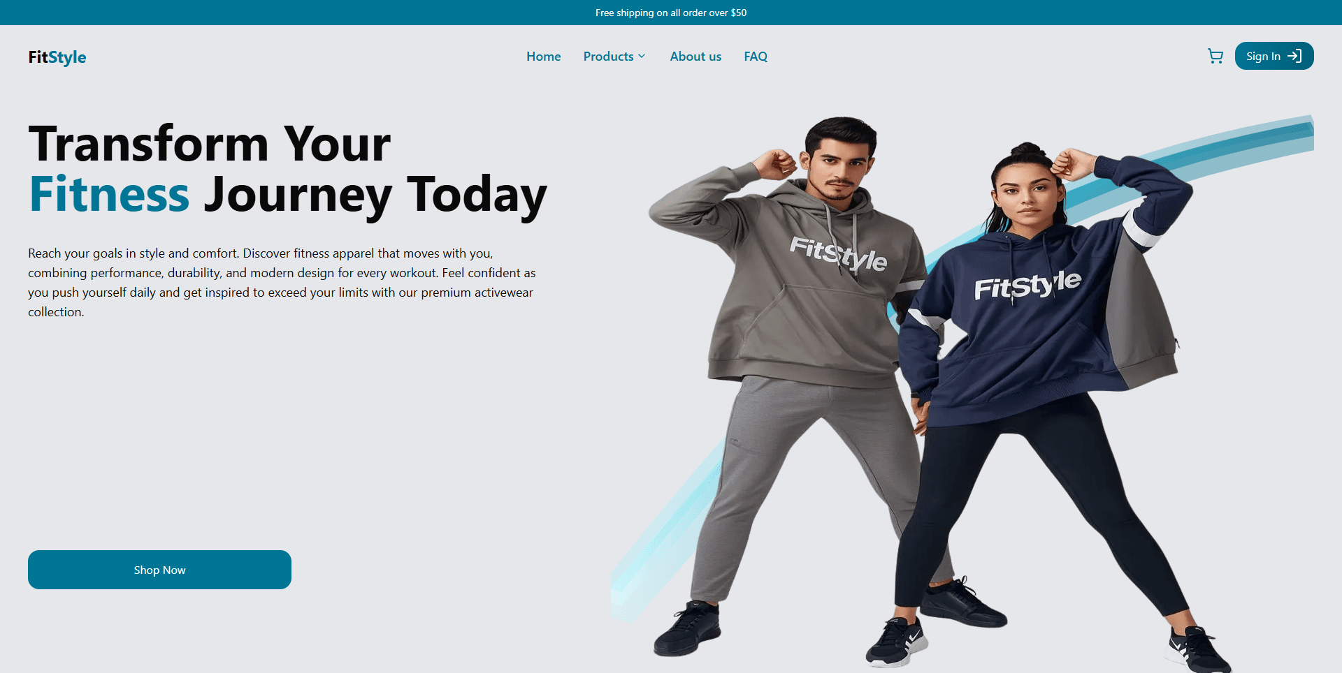 FitStyle E-commerce project